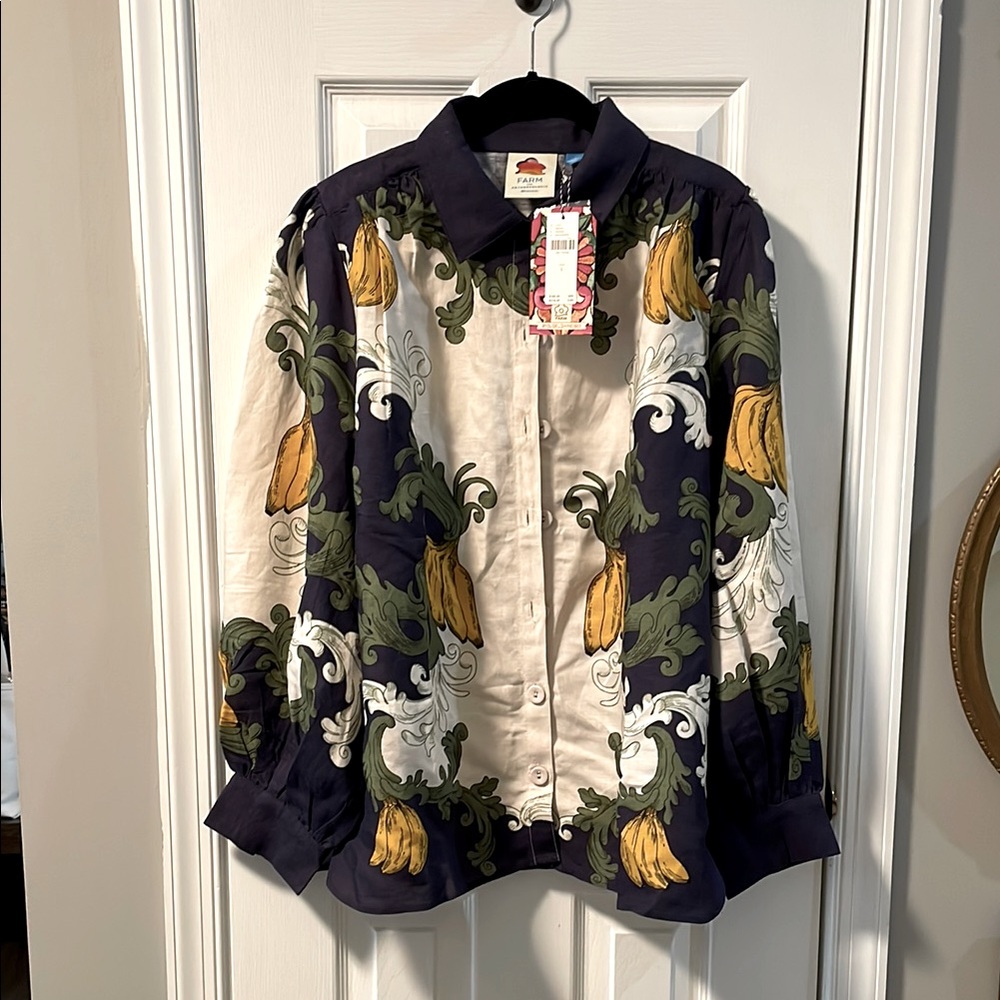NWT Farm for Anthropologie Blouse